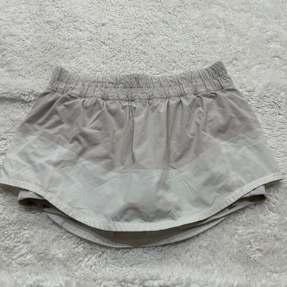 Lululemon Pants - Lululemon Womens White Ombre Mid Rise Tennis Skirt Sz 2 Preppy Soft Girl